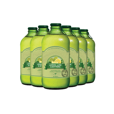 青柠汽水苏打饮料饮品37 5ml*6瓶